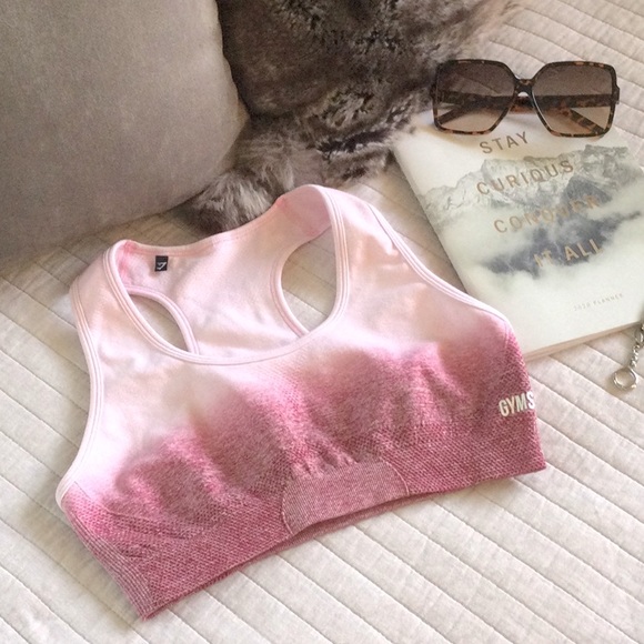 Gymshark Other - Gymshark Seamless Ombre Pink Sports Bra medium
